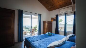 Panoramic Bungalow, Multiple Beds, Non Smoking, Ocean View | 1 bedroom, premium bedding, in-room safe, soundproofing