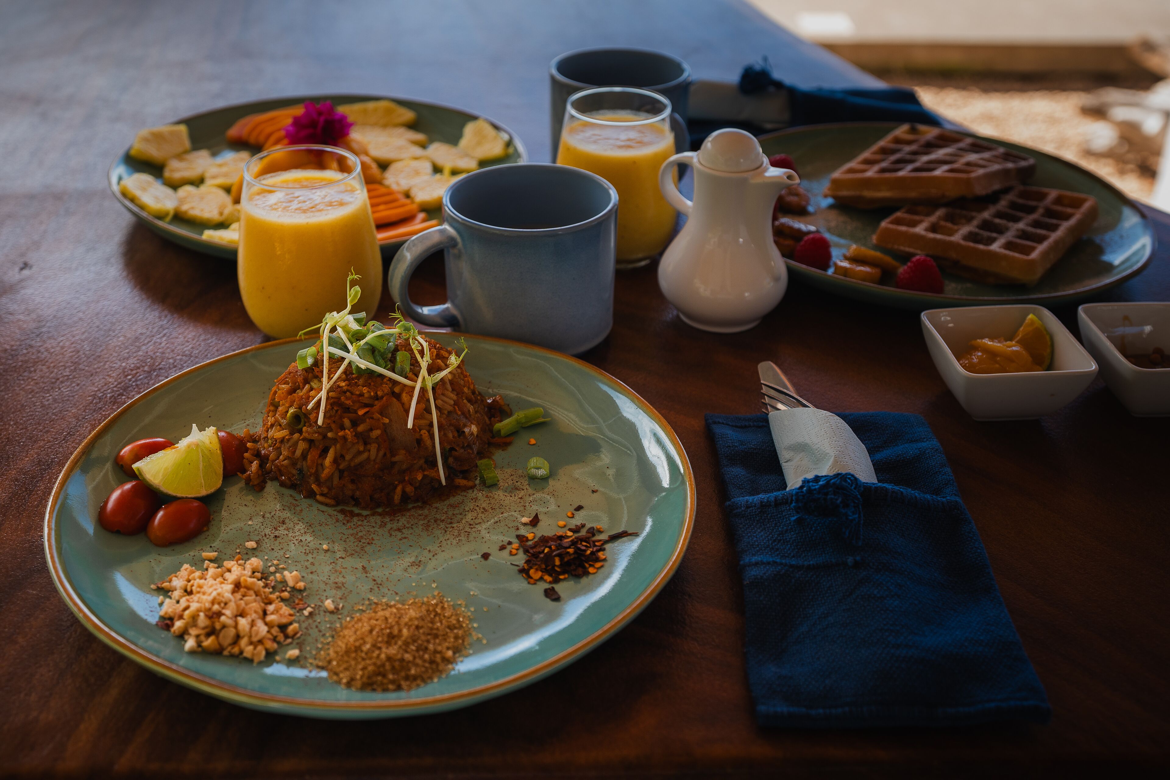 free daily full breakfast