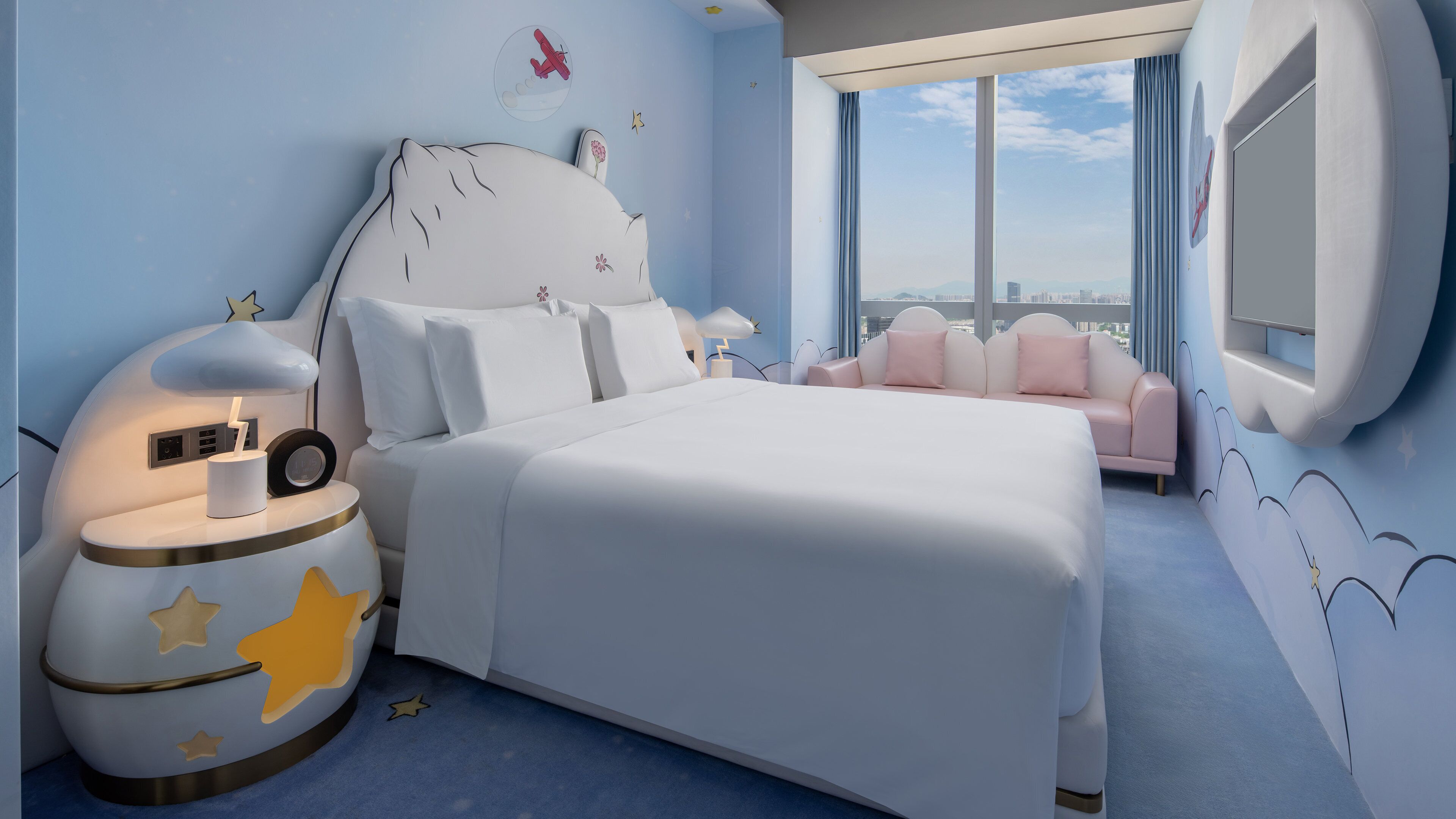 Suite, 1 habitación, vistas al mar (Kids Theme) | Ropa de cama de alta calidad, minibar, caja fuerte y escritorio