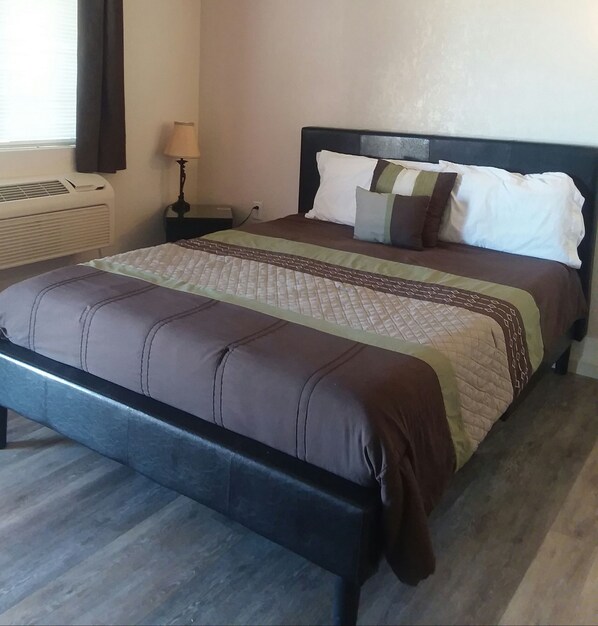 Deluxe Single Room, 1 Queen Bed, Accessible, Mountain View | View from room - Meadview Lake Motel (Meadview)