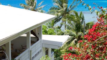 Zimmer, 1 King-Bett, Gemeinschaftsbad, Blick auf die Lagune (Chambre Moana) | Hochwertige Bettwaren, Betten mit Memory-Foam-Matratzen