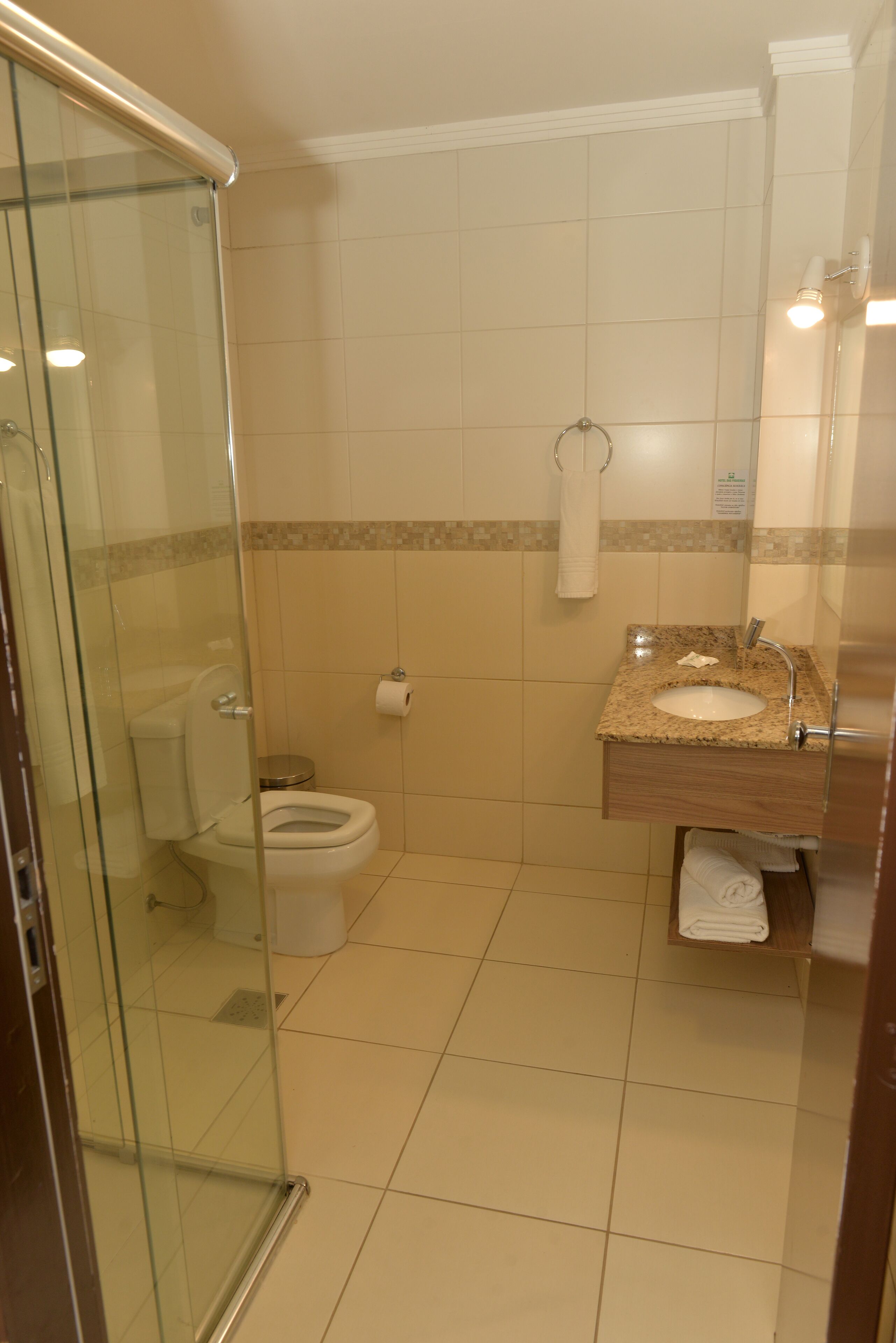 shower, rainfall showerhead, towels