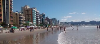 Nice apartment, right on the beach and in a great location.