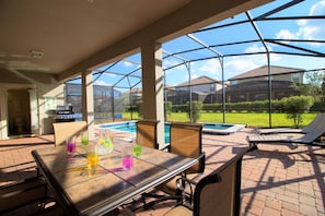 House, 6 Bedrooms | Indoor pool | Outdoor pool - 1457 Rolling Fairway Drive (Davenport)