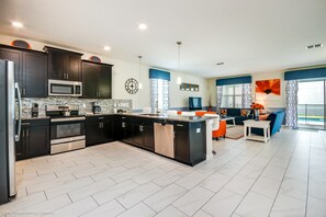 Villa, Multiple Beds | Private kitchen