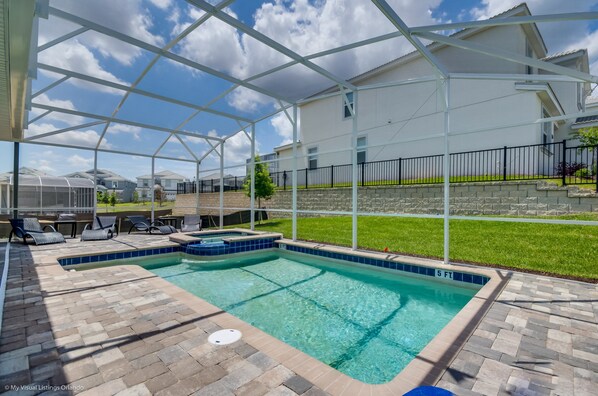 Indoor pool - 1516 Flange Drive (Davenport)