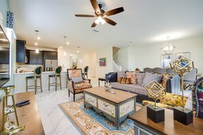 Villa, Multiple Beds | Living area