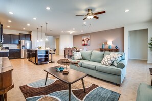 Villa, Multiple Beds | Living area