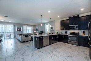 Villa, Multiple Beds | Private kitchen
