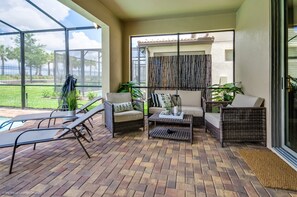 Villa, 6 soverom | Balkong