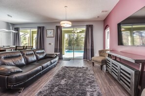 Villa, Multiple Beds | Living area