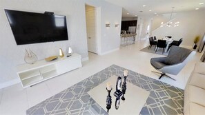 House, Multiple Beds | Living area