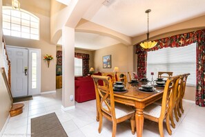 獨棟房屋, 多張床 | 房內用餐區