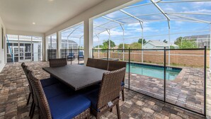 Villa, Multiple Beds | Outdoor dining - 1662 Moonvalley Drive (Davenport)