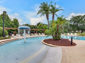 Townhome, 3 Bedrooms | Outdoor pool - 6-107 Lucaya - Master Vacation Homes (Kissimmee)