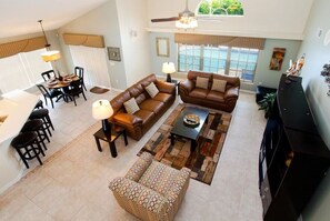 Villa, 4 Bedrooms | Living area