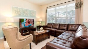 Villa, 6 Bedrooms | Living area