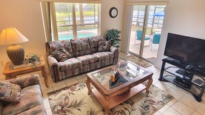 House, 4 Bedrooms | Living area - Oak Island Cove Four-bedroom (Kissimmee)