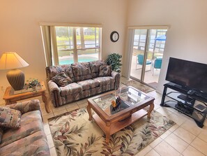 House, 4 Bedrooms | Living area - Oak Island Cove Four-bedroom (Kissimmee)