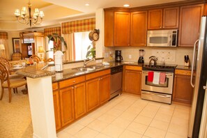 Condo, 3 Bedrooms | Private kitchen