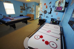 Casa, 4 quartos | Sala de jogos