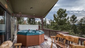 House, 4 Bedrooms | Outdoor spa tub - Ruidoso Four-bedroom (Ruidoso)