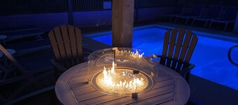 Gulf Front Private House, 5 suites, WiFi, piscine chauffée, pour 14 personnes, TV 4K 65 "& 55"