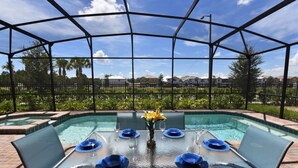 하우스, 침대(여러 개) | 야외 수영장