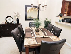 Townhome, 3 Bedrooms | In-room dining