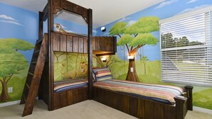 Maison, plusieurs lits | Chambre à thème pour enfants