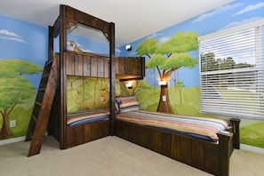 House, Multiple Beds | Children’s theme room