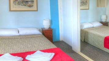 Apartamento conforto, 1 quarto, vista para o oceano | Individualmente mobiliados, ferros/tábuas de passar roupa