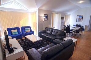 Villa, Multiple Beds, 2 Bathrooms | Living area | LED TV