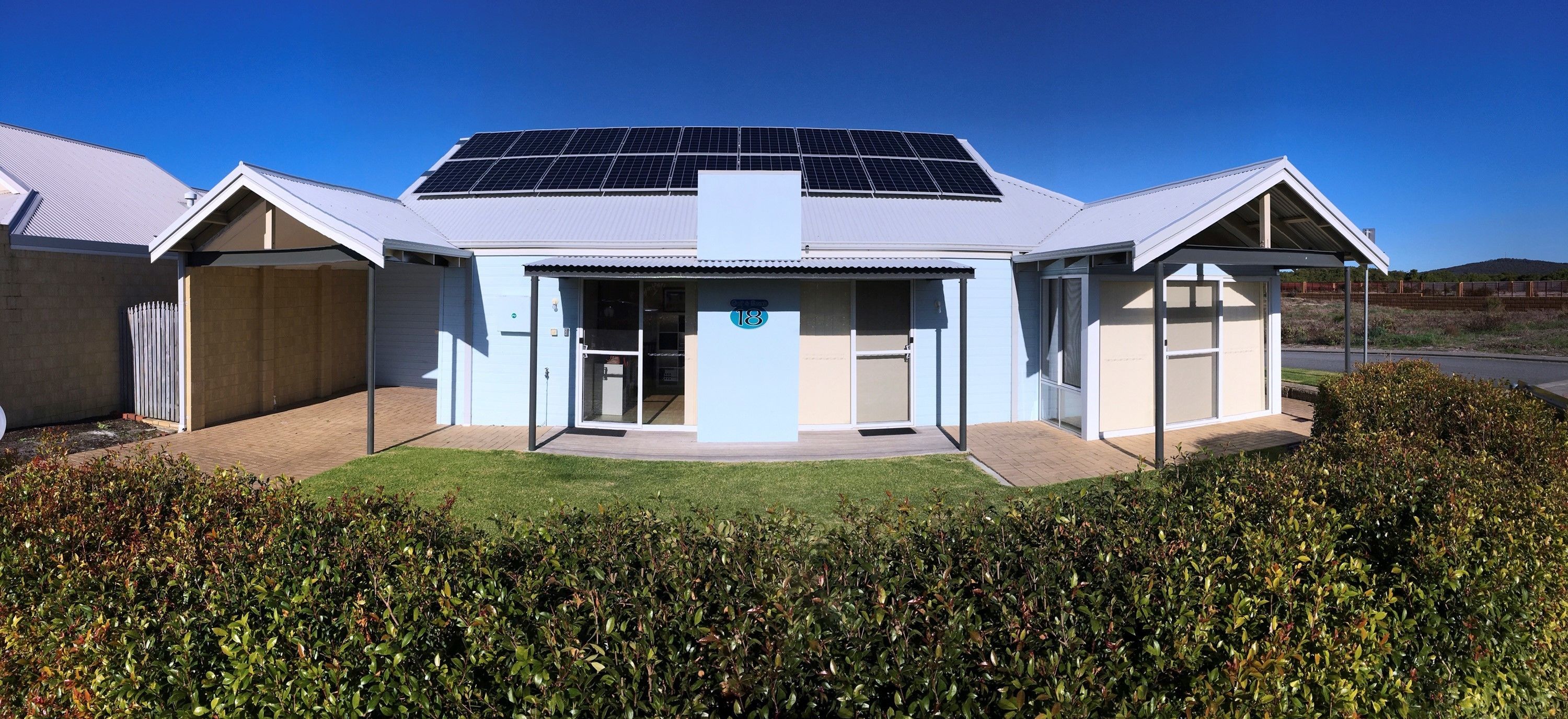 المنشأة من الخارج