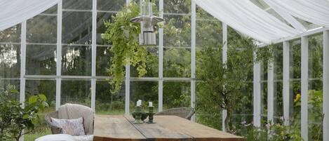 Enceinte de l’hébergement