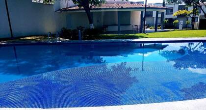 Lepo talo Xochitepecissä. Real Santa Fe