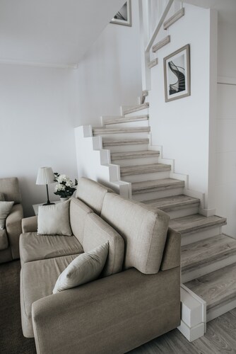 Semi-detached house 5 'walk from the beach