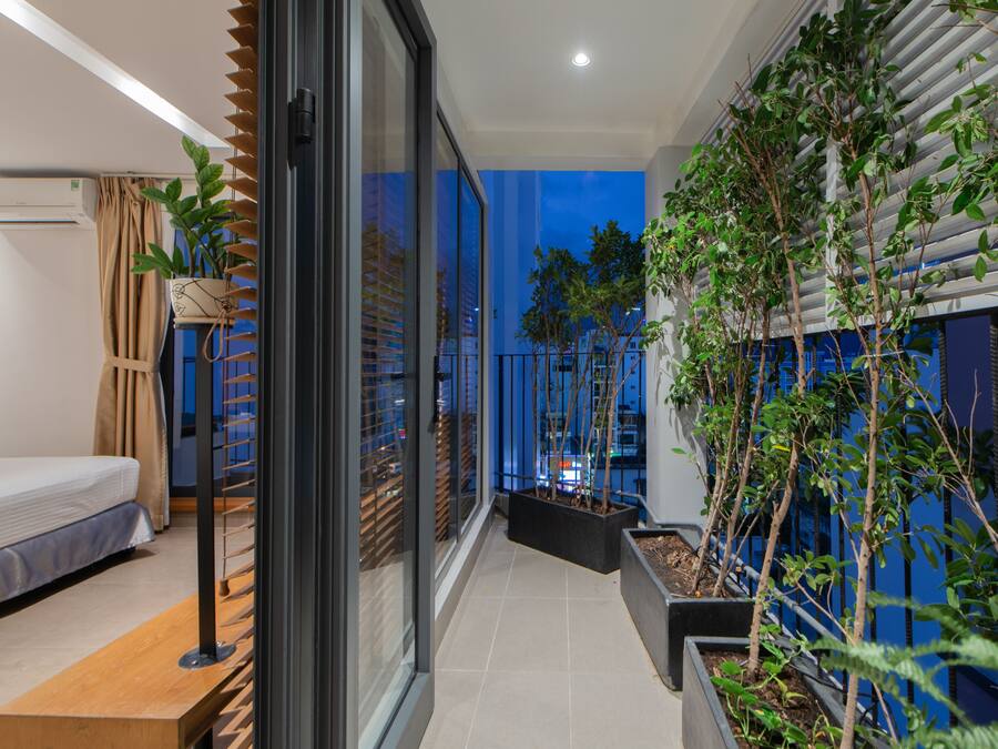 Deluxe Double Room, City View | Balcony