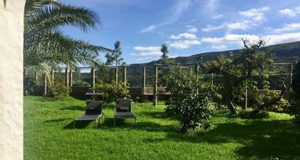 Villa yksinoikeudella puutarha kauniissa ympäristössä. ilmastointi