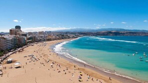 Beach nearby, beach towels