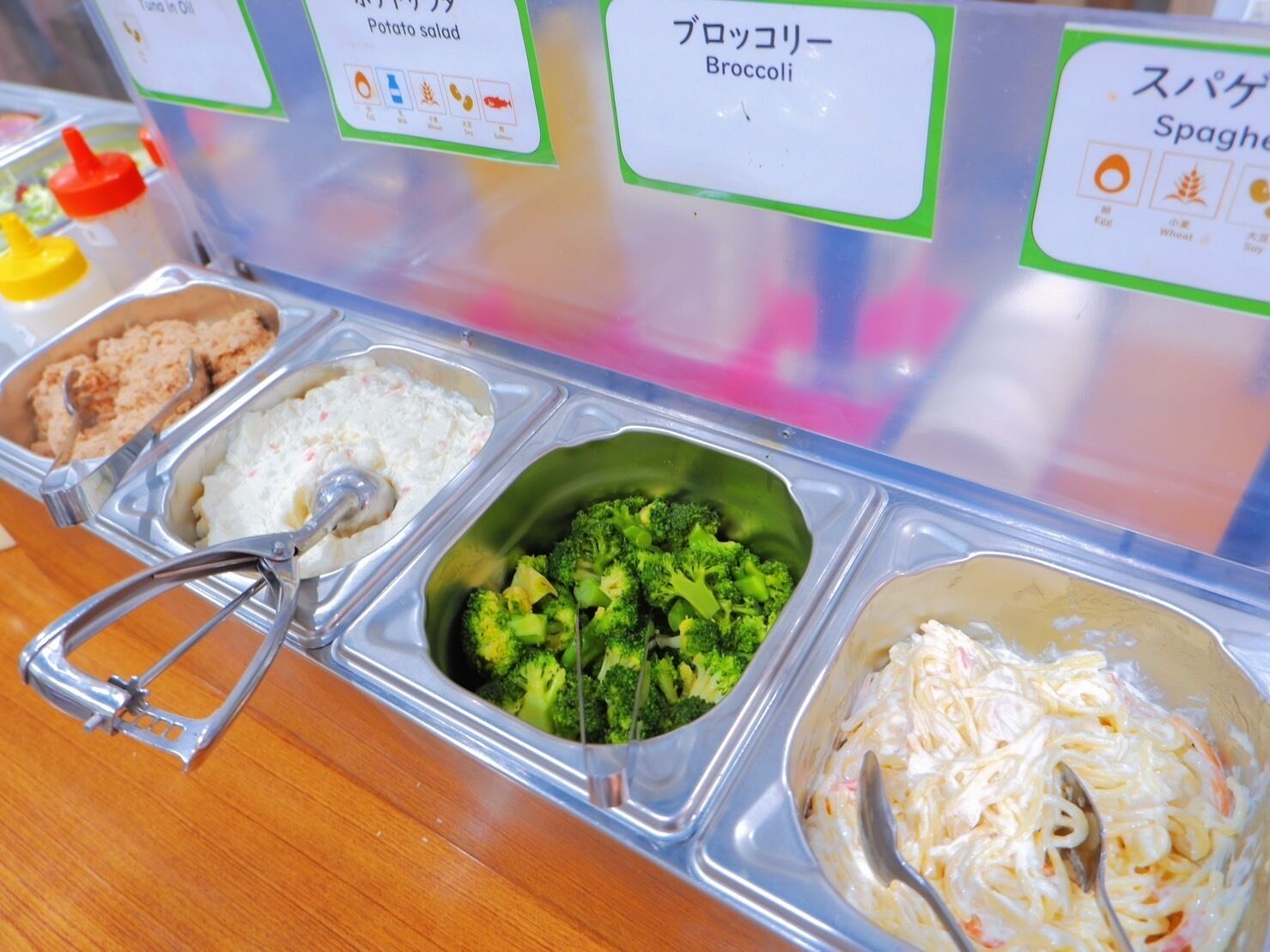 뷔페 아침 식사