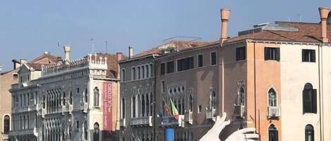 Blick von der Unterkunft