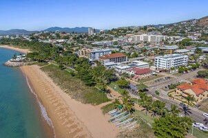 Beach nearby, white sand