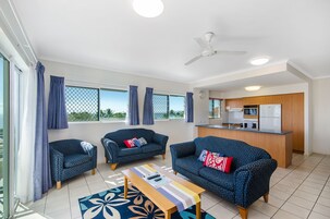 Two Bedroom Apartment | Desk, soundproofing, iron/ironing board, cribs/infant beds