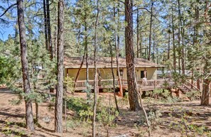 Exterior - Simply Amazing....Remodeled Cabin with Strawberry's Largest Deck, Dog Friendly (Pine)