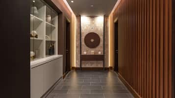 Couples treatment room(s), steam room, body treatments, aromatherapy