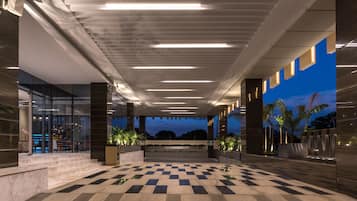 Entrada de la propiedad