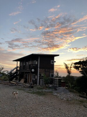 Front of property – evening/night
