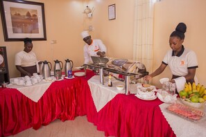 Kontinental frokost er inkludert hver dag