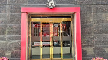 Overnatningsstedets facade